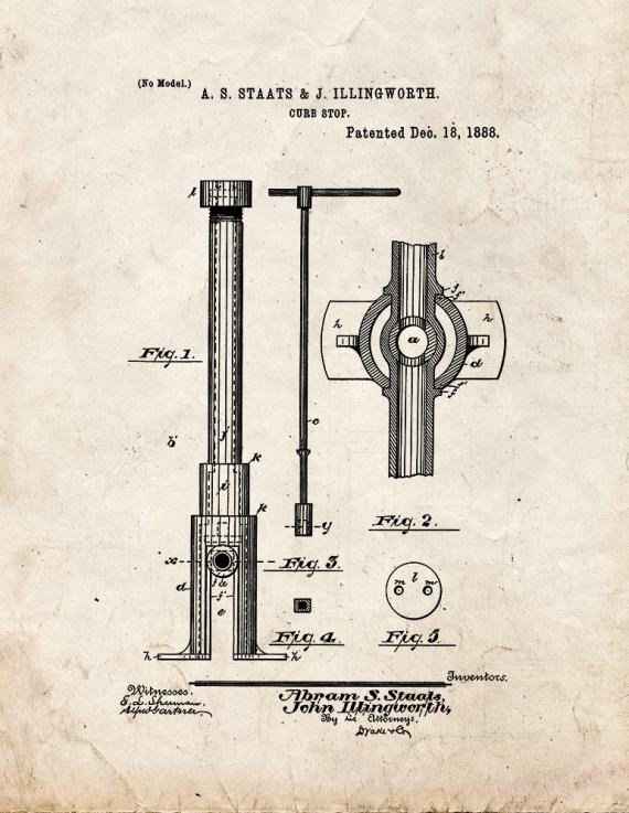 Patent Blueprint 3979 1 12 A4 Photo Print