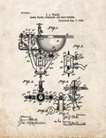 Patent Blueprint 3981 1 12 A4 Photo Print