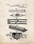 Patent Blueprint 3983 1 12 A4 Photo Print