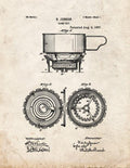 Patent Blueprint 3985 1 12 A4 Photo Print