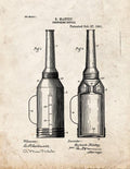 Patent Blueprint 3991 1 12 A4 Photo Print