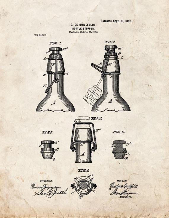 Patent Blueprint 3992 1 12 A4 Photo Print