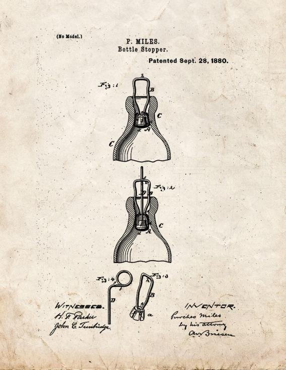 Patent Blueprint 3994 1 12 A4 Photo Print