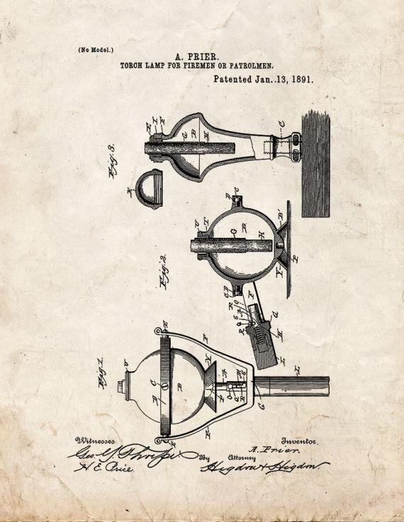 Patent Blueprint 3997 1 12 A4 Photo Print