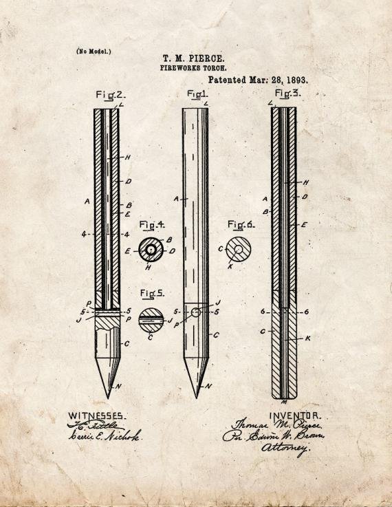 Patent Blueprint 3998 1 12 A4 Photo Print