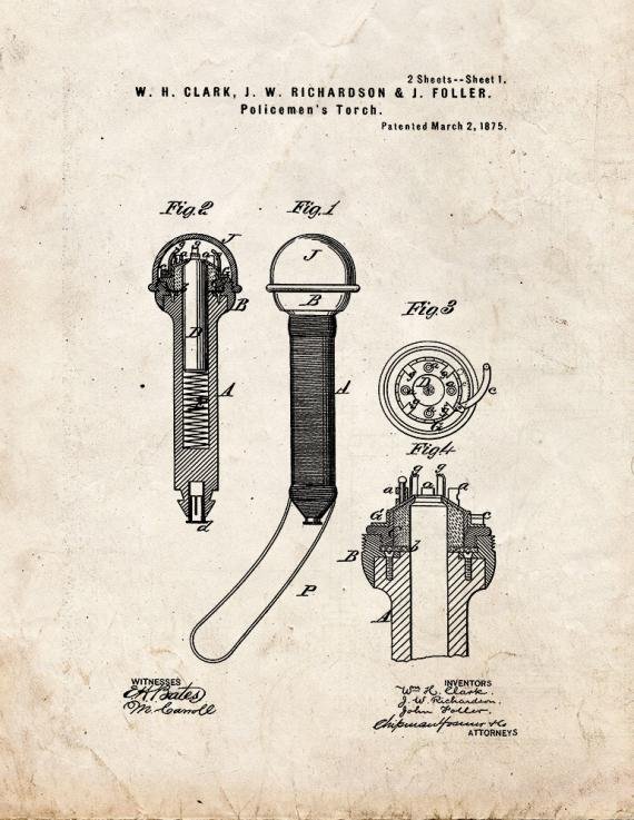 Patent Blueprint 4000 1 12 A4 Photo Print