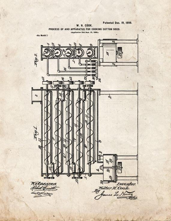 Patent Blueprint 4004 1 12 A4 Photo Print