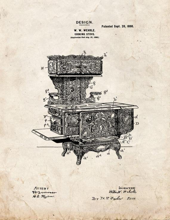 Patent Blueprint 4006 1 12 A4 Photo Print