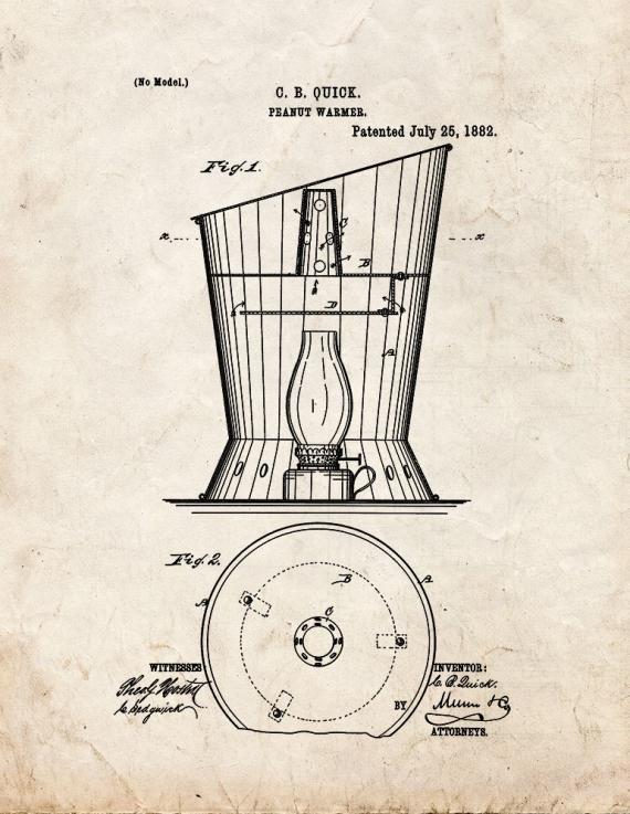 Patent Blueprint 4009 1 12 A4 Photo Print