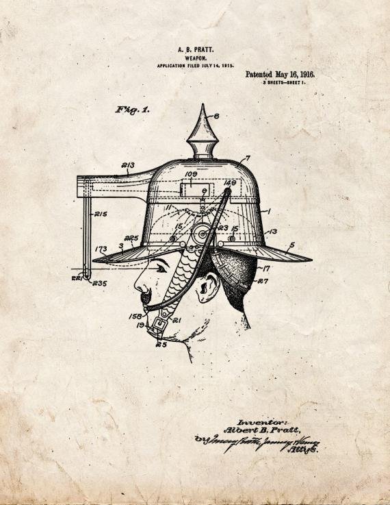 Patent Blueprint 401 1 12 A4 Photo Print