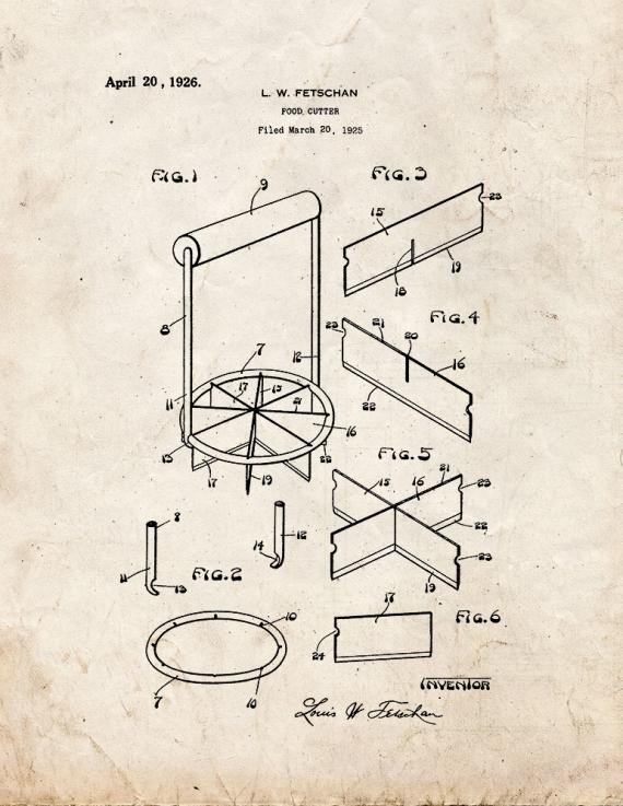 Patent Blueprint 4013 1 12 A4 Photo Print