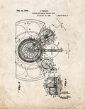 Patent Blueprint 4014 1 12 A4 Photo Print