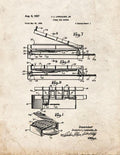 Patent Blueprint 4016 1 12 A4 Photo Print