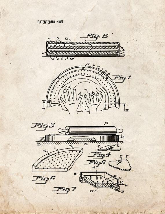 Patent Blueprint 4023 2 12 A4 Photo Print