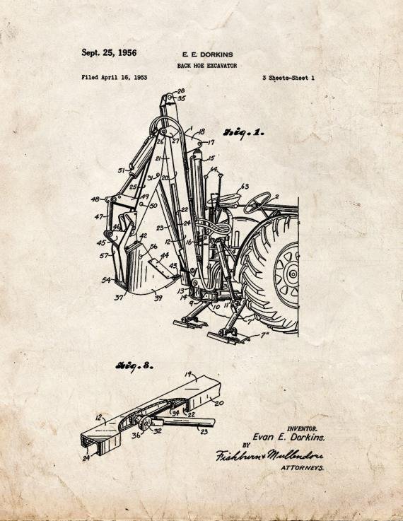 Patent Blueprint 4029 1 12 A4 Photo Print