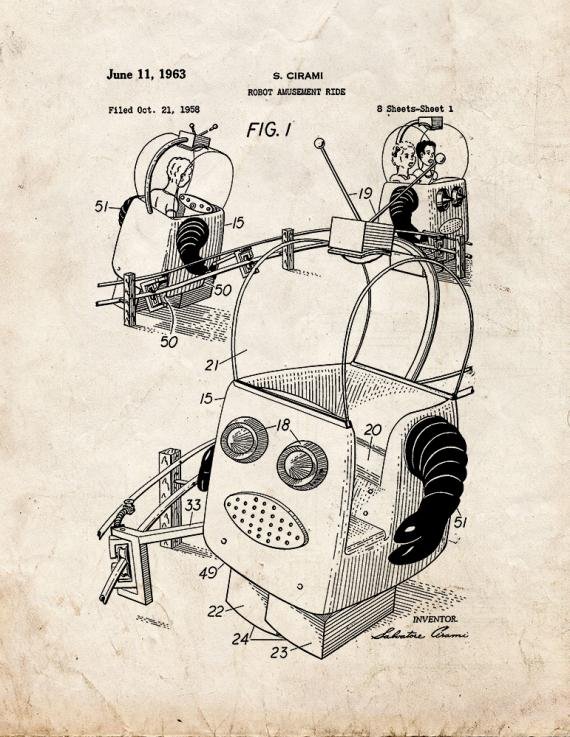 Patent Blueprint 403 1 12 A4 Photo Print