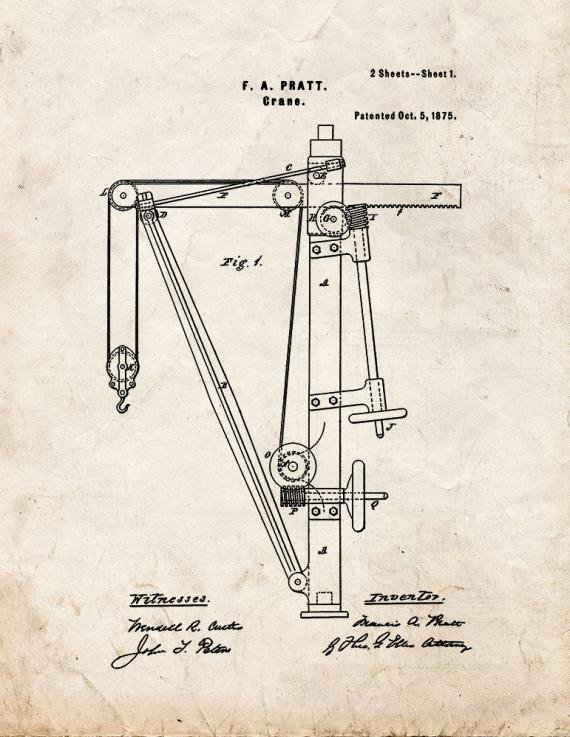 Patent Blueprint 4030 1 12 A4 Photo Print