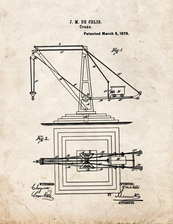 Patent Blueprint 4031 1 12 A4 Photo Print