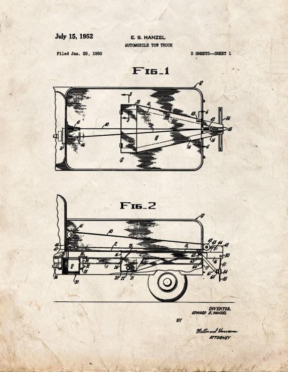 Patent Blueprint 4035 1 12 A4 Photo Print