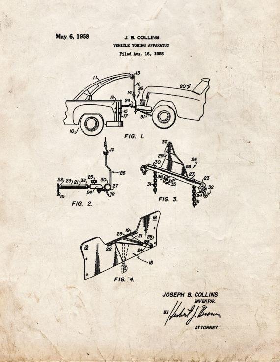 Patent Blueprint 4036 1 12 A4 Photo Print