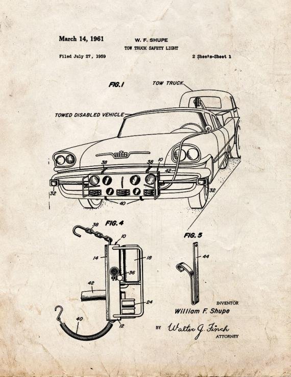 Patent Blueprint 4038 1 12 A4 Photo Print