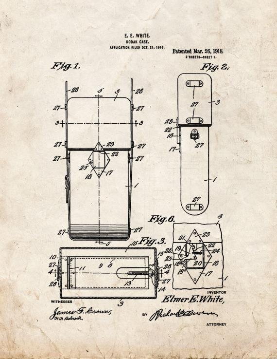 Patent Blueprint 4041 1 12 A4 Photo Print