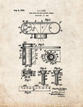 Patent Blueprint 4043 1 12 A4 Photo Print