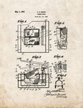 Patent Blueprint 4048 1 12 A4 Photo Print