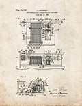 Patent Blueprint 405 1 12 A4 Photo Print