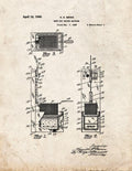 Patent Blueprint 4050 1 12 A4 Photo Print