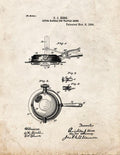 Patent Blueprint 4054 1 12 A4 Photo Print