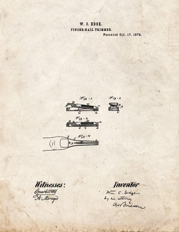 Patent Blueprint 4056 1 12 A4 Photo Print