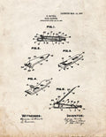 Patent Blueprint 4058 1 12 A4 Photo Print