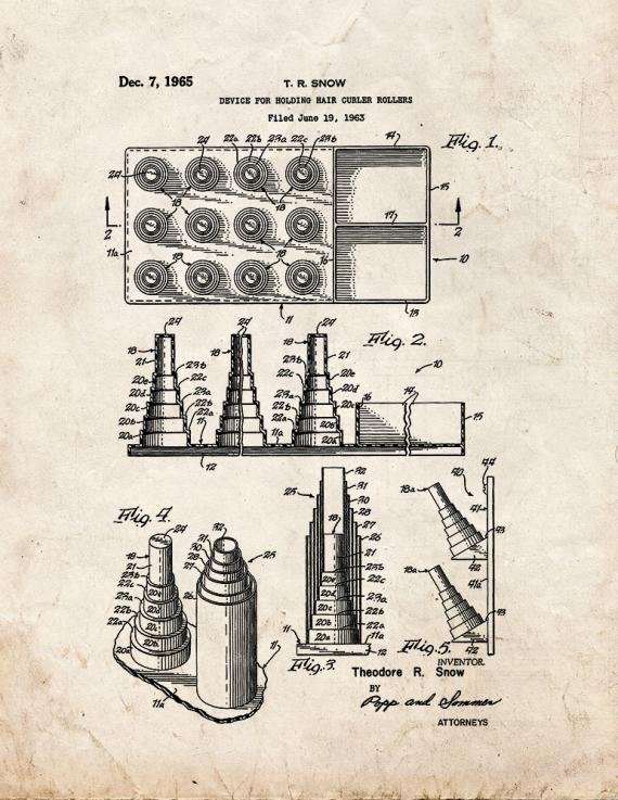 Patent Blueprint 4061 1 12 A4 Photo Print