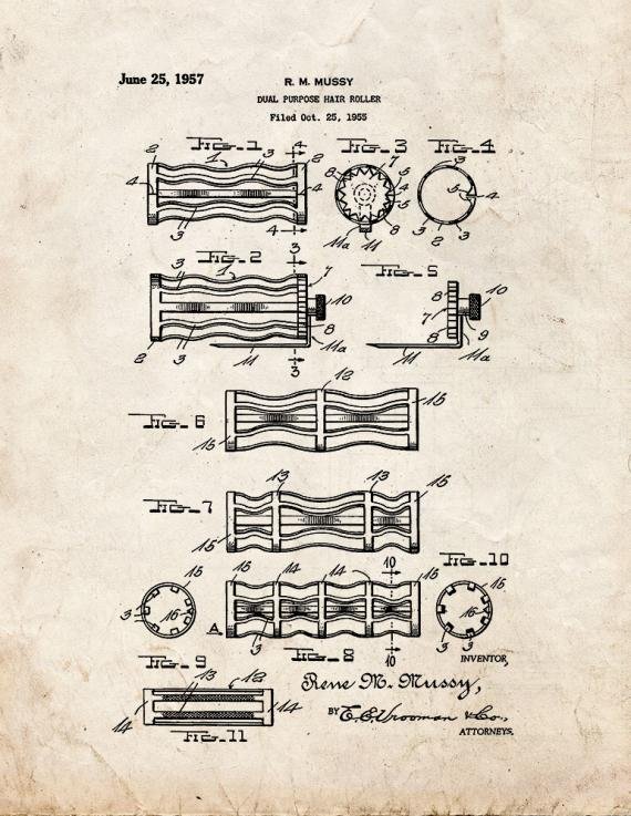 Patent Blueprint 4062 1 12 A4 Photo Print