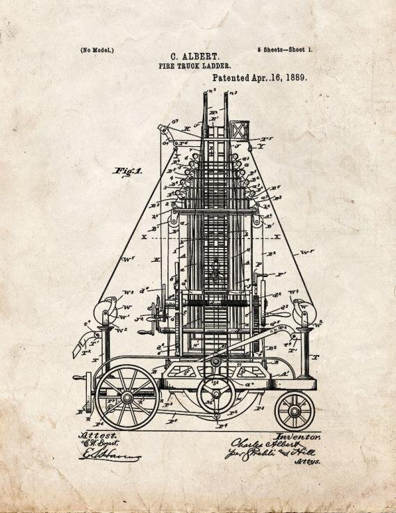 Patent Blueprint 4067 1 12 A4 Photo Print