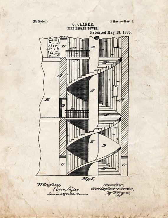 Patent Blueprint 4070 1 12 A4 Photo Print