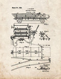 Patent Blueprint 4076 1 12 A4 Photo Print