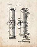 Patent Blueprint 4080 1 12 A4 Photo Print