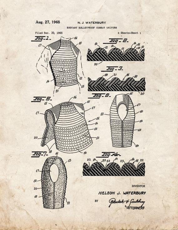 Patent Blueprint 409 1 12 A4 Photo Print