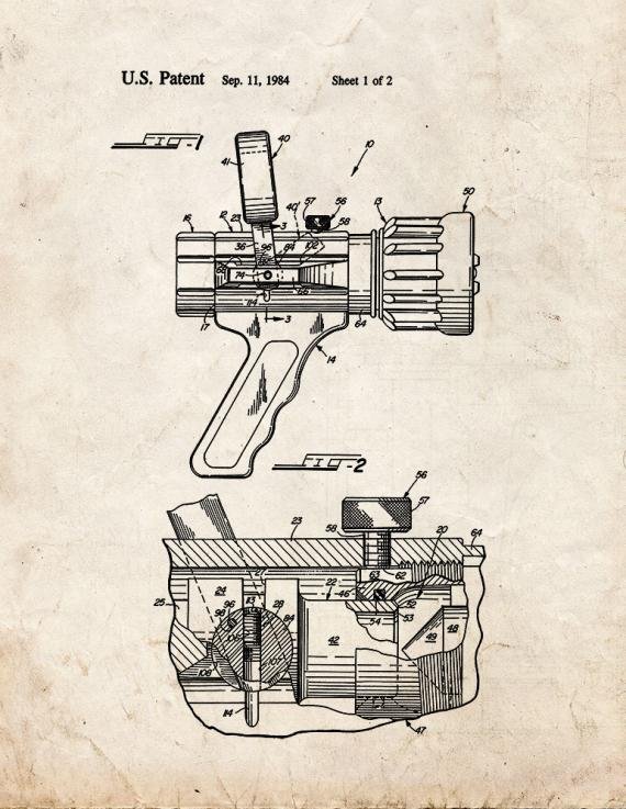 Patent Blueprint 4092 2 12 A4 Photo Print