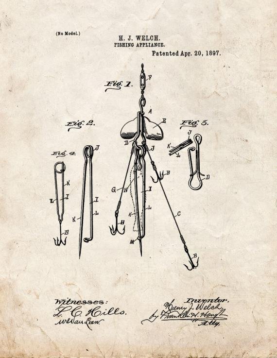 Patent Blueprint 4095 1 12 A4 Photo Print