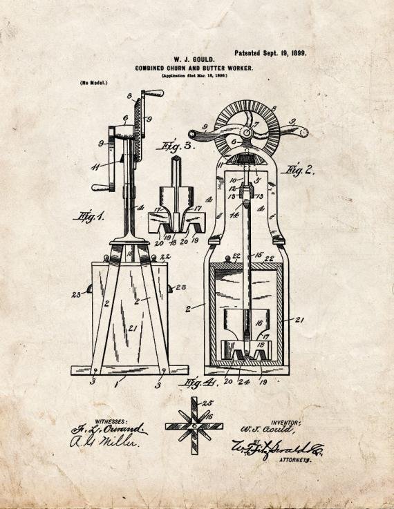 Patent Blueprint 4118 1 12 A4 Photo Print
