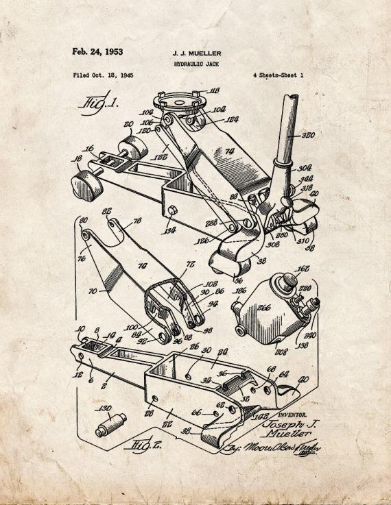 Patent Blueprint 4123 1 12 A4 Photo Print