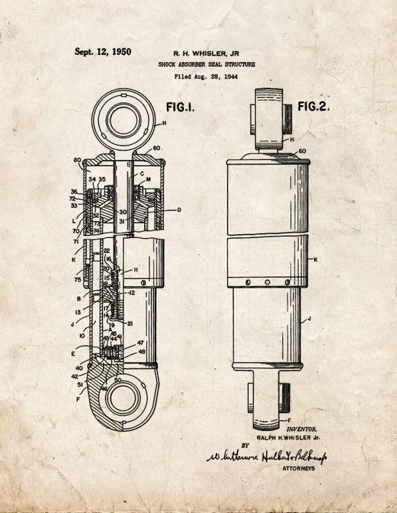 Patent Blueprint 4124 1 12 A4 Photo Print