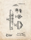 Patent Blueprint 4130 1 12 A4 Photo Print