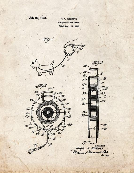Patent Blueprint 4135 1 12 A4 Photo Print