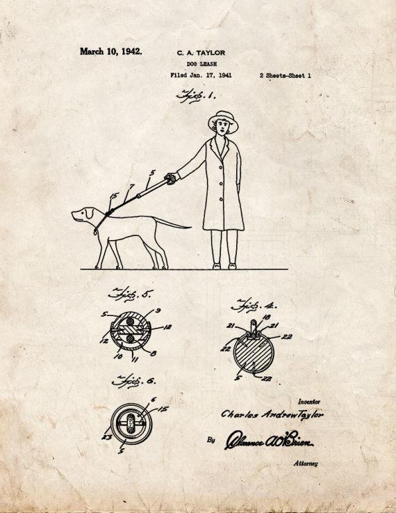 Patent Blueprint 4136 1 12 A4 Photo Print