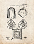 Patent Blueprint 4142 1 12 A4 Photo Print