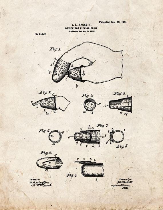Patent Blueprint 4149 1 12 A4 Photo Print